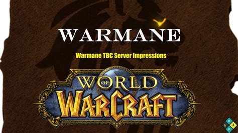 warmane login server.